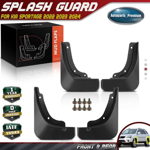 4pcs front rear mud - 4pcs,