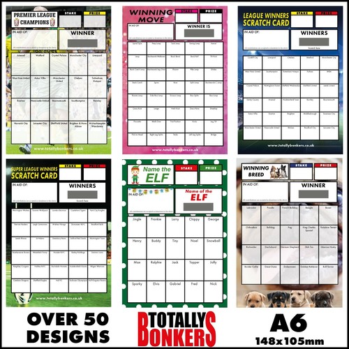 Fundraising scratch cards - fundraising,
