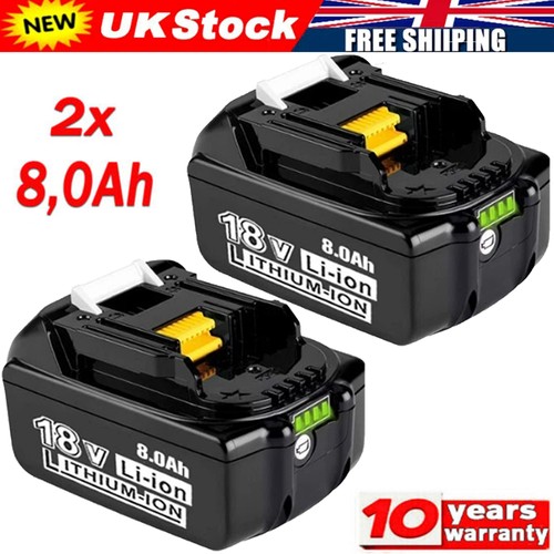 0ah batteries for makita - 8.0ah,