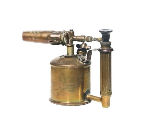 Antique vintage blow torch - antique,