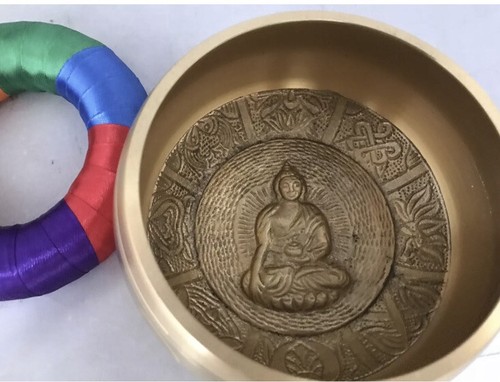 Tibetan singing bowl - tibetan, 4.5''/