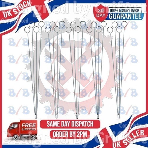 Long metal skewers barbecue - 20,