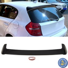 M Performance Style BMW 1 Series E81 E87 Roof Boot Lip Spoiler Gloss Black