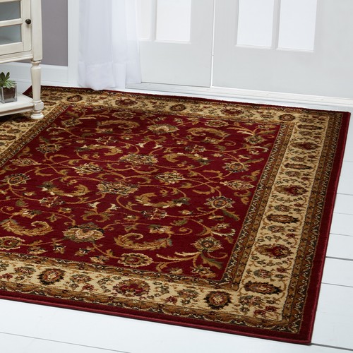 Traditional black beige - beige, red