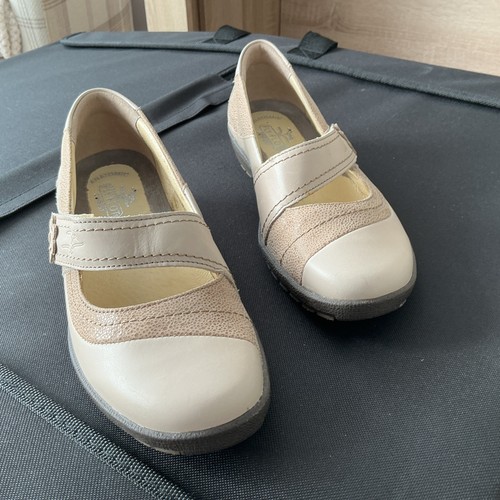 Fly flot womens cream - flot, leather