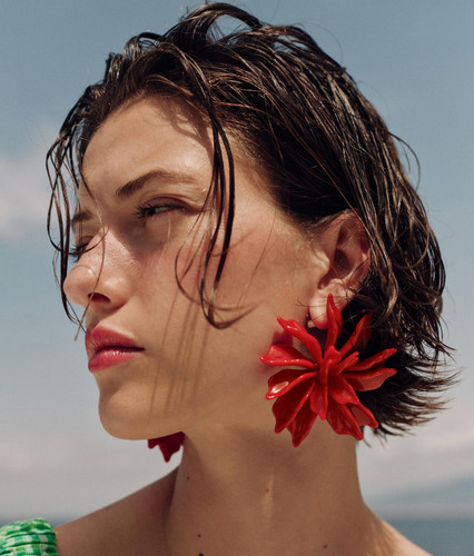 Zara oversized red sculptural - zara,