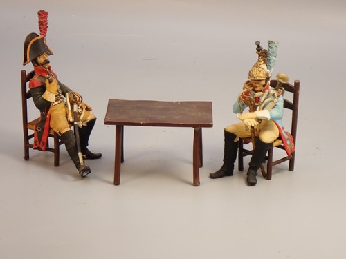 Lead military post - post, artist