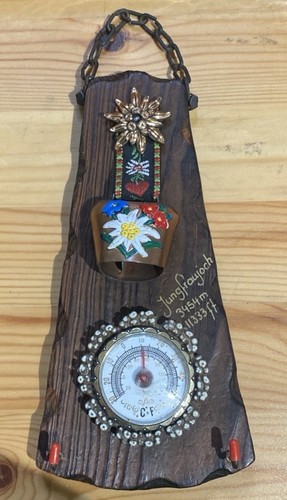 Vintage thermometer cow - thermometer,