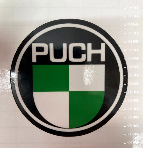 Puch vintage style stickers - puch,