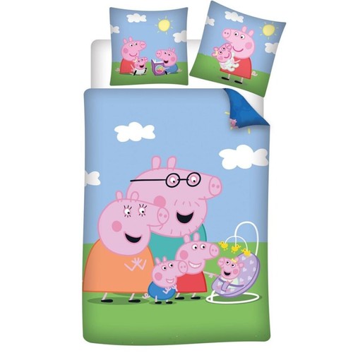 Peppa pig family bedding set - pig,