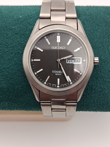 Seiko sgg599p1 titanium 50m - sgg599p1,