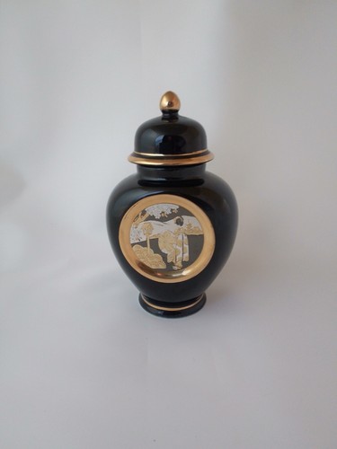 Japanese chokin black and - and, gold