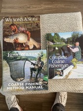 3 X John Wilson Fishing Books