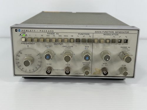 Hewlett packard 3312a function - hewlett,