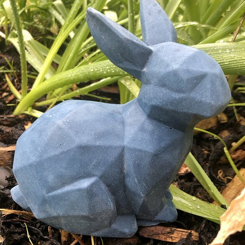 Geometric rabbit latex mould - geometric,