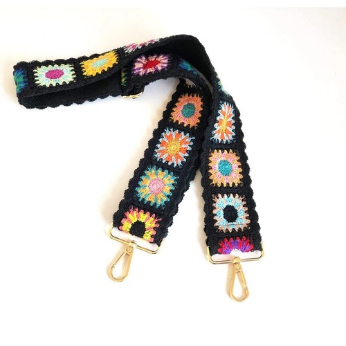 Shoulder bag strap knitted - strap,