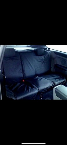 Rear seat cover - rear, pieces