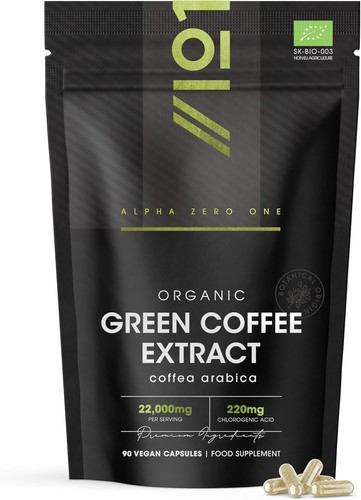 Organic green coffee - green,