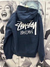 STUSSY STOCK LONDON ZIP HOODIE