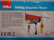 Hilka Electric Hoist 500 kg