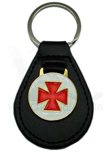 Knights templar key ring - templar,