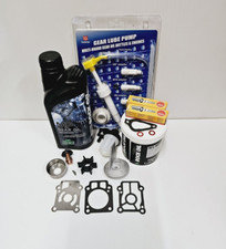 Mariner Outboard 25 30 hp 2 Stroke FULL Service Kit 2 cyl single carb SN 0N0..