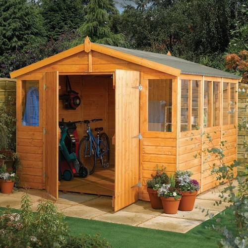 9x6ft wooden garden - 9x6ft, shed