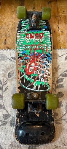 Vintage snap spider skateboard - spider,