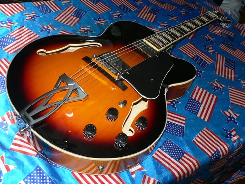 Superb ibanez af75 3 tone - af75-bs,
