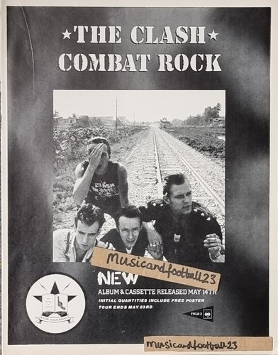 The clash combat - clash, 1982