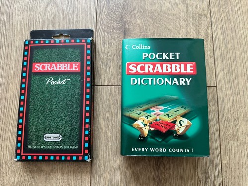Pocket scrabble vintage - scrabble.,