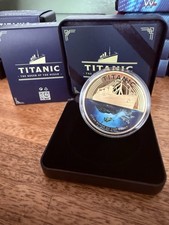 Titanic Coin Coin in Case