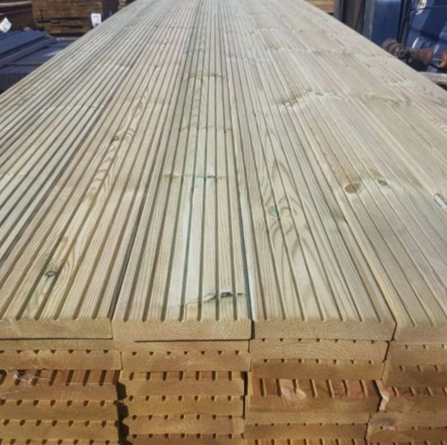 Pressure treated decking - pressure,