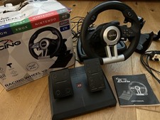 XR Racing Steering Wheel V2 Compatible with Xbox, PlayStation, Nintendo, PC