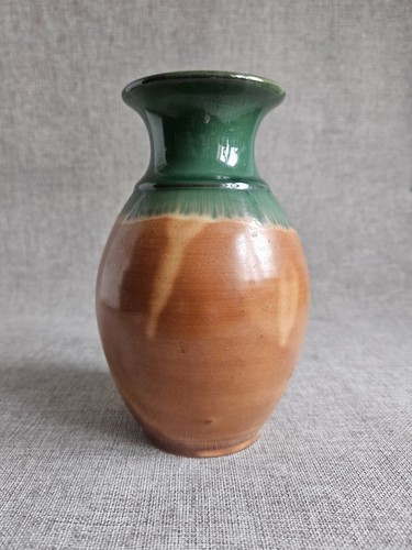Vintage studio pottery vase - vintage,
