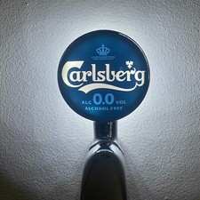 Brand New Carlsberg 0% Beer Badge! Carlsberg 0%Pump Badge! Carlsberg 0% Frog Eye