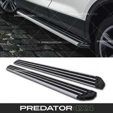SIDE STEPS ALUMINIUM FOOT RAILS RUNNING BOARD FOR VW VOLKSWAGEN TOUAREG CR 2019+
