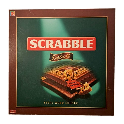 Scrabble deluxe edition - deluxe,