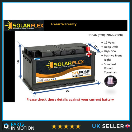 12v 130ah leisure - 130ah, battery