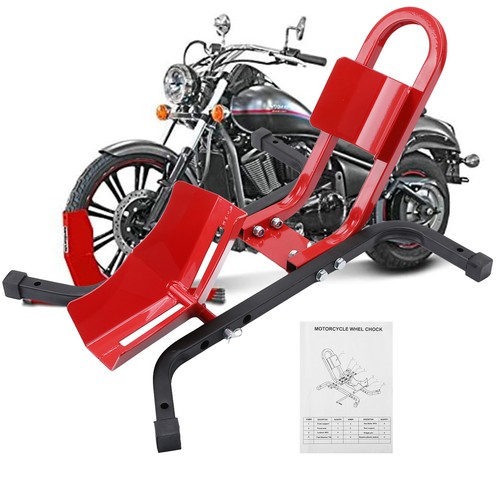 Motorbike front wheel - motorbike, chock