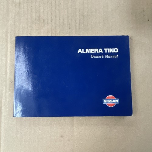 Nissan almera tino owners - tino,