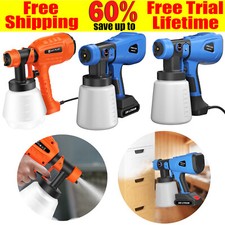 1000ML Paint Sprayer Electric Spray Gun Machine Handheld 2000W Ceiling Fence DIY