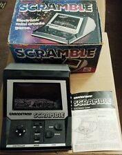 GRANDSTAND “SCRAMBLE” VINTAGE 1980’s tabletop handheld arcade 82 ELECTRONIC GAME