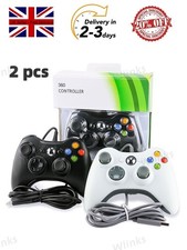 Boxed white&black brand new USB wired controller suitable for xbox360pcs windows