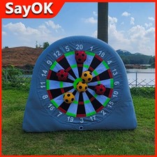 2m Inflatable Football Darts Board Soccer Dart Games for Outdoor Backyard Party