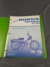 1977 - 1979  Honda CT90 Official Repair Service Manual