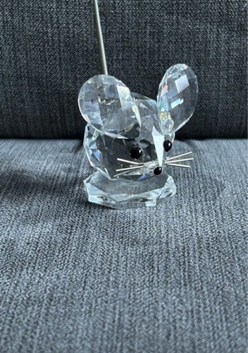 Swarovski crystal large mouse - crystal,