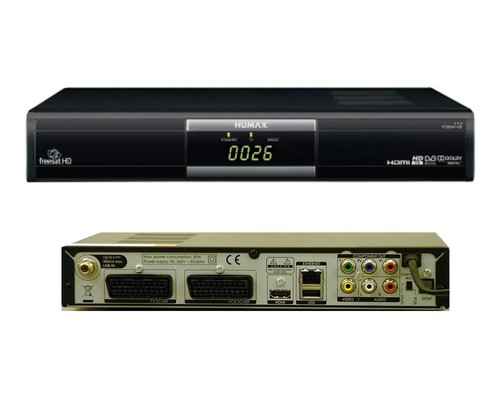 Humax foxsat satellite set - foxsat-hd,