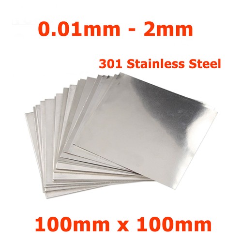 01mm 2mm thick 301 - 0.01mm,