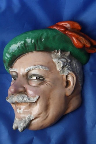 Goebel face mask wall plaque - goebel,